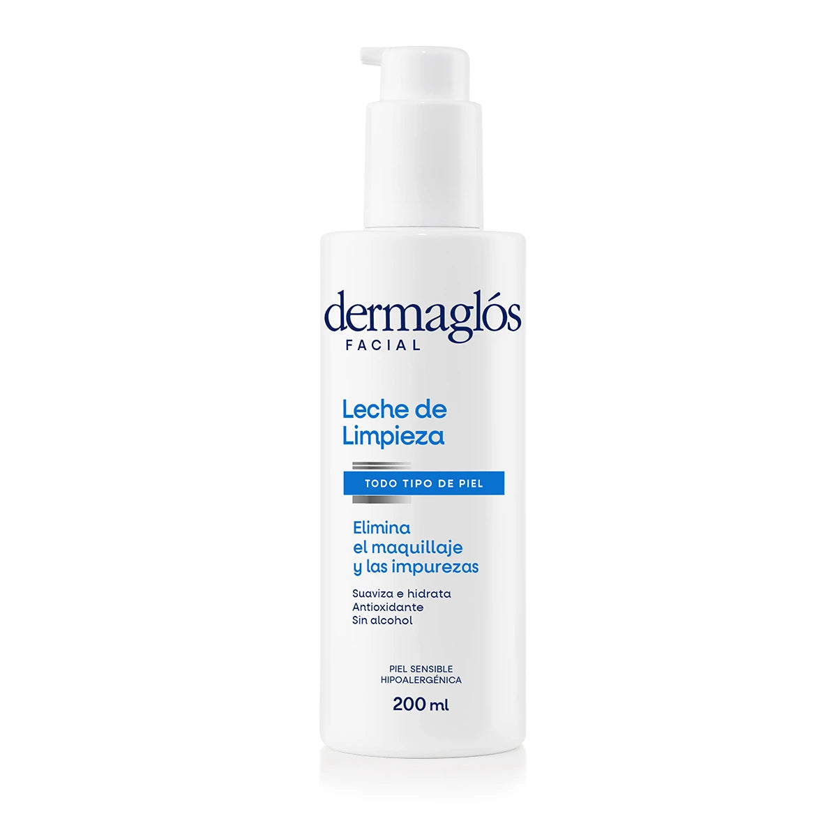 Leche de Limpieza Facial Dermaglós Todo Tipo de Piel