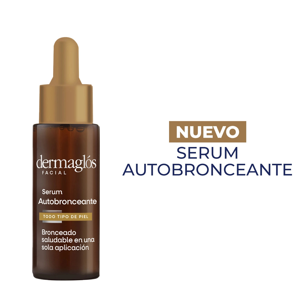 Serum Autobronceante Dermaglós Facial