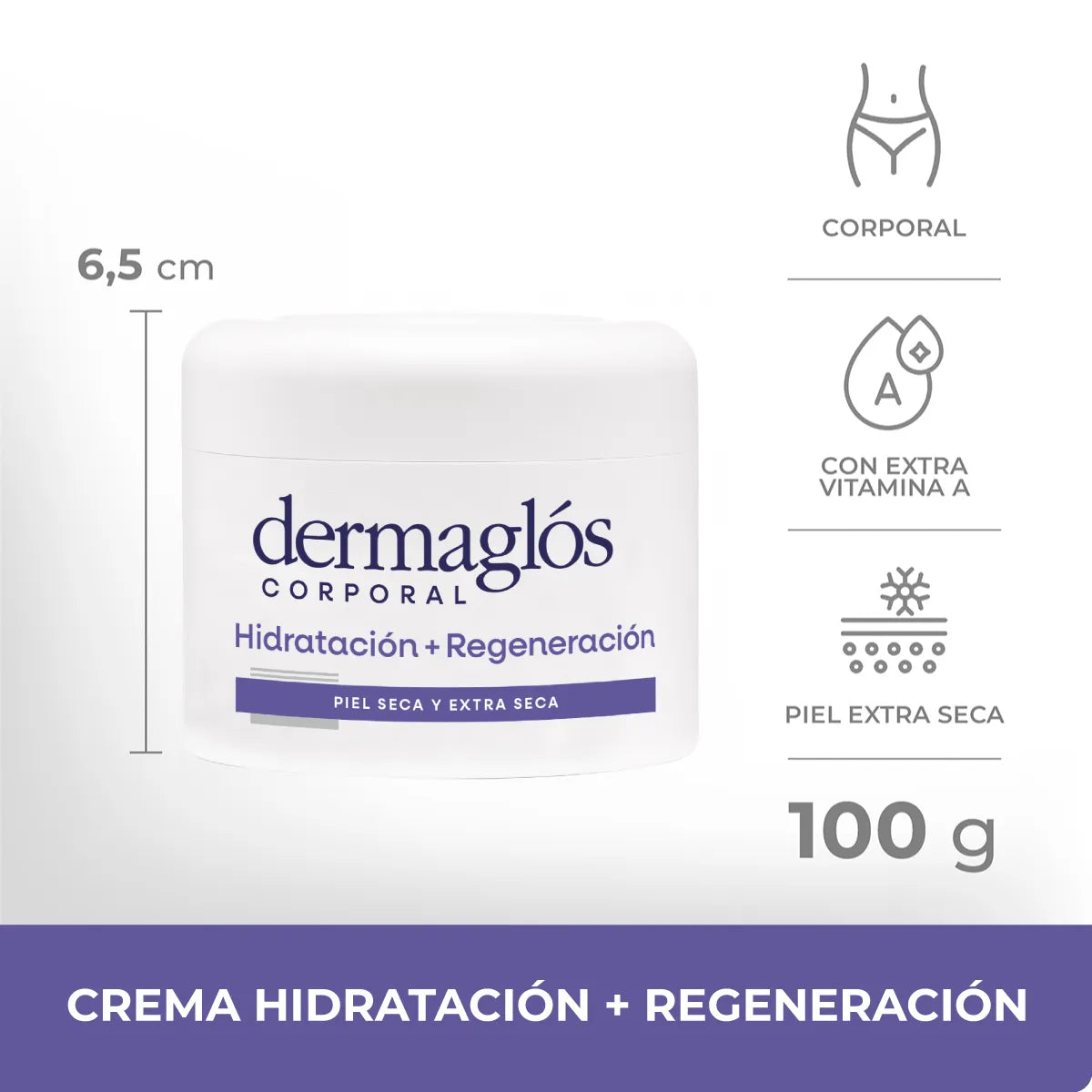 CREMA CORPORAL REGENERACIÓN INTENSIVA - 100g