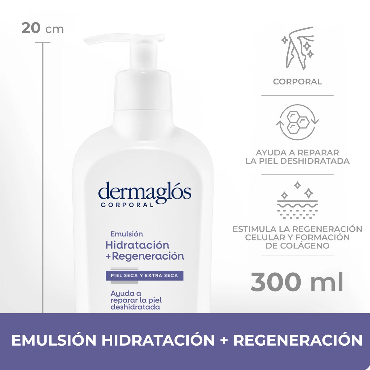 EMULSIÓN CORPORAL REGENERACIÓN INTENSIVA - 300ml