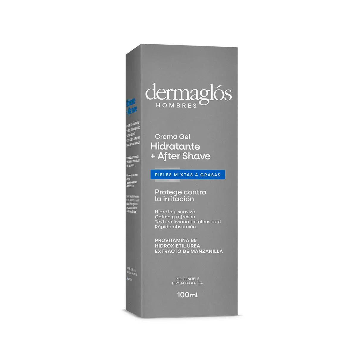 CREMA GEL HIDRATANTE + AFTERSHAVE - HOMBRES - 100ml
