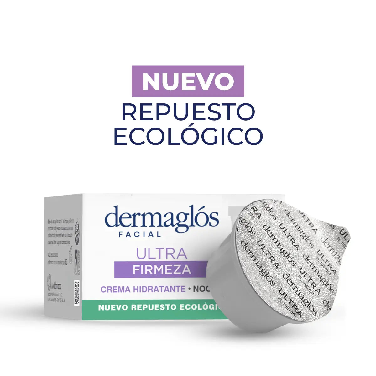 Crema Dermaglós Repuesto de Noche Ultra Firmeza