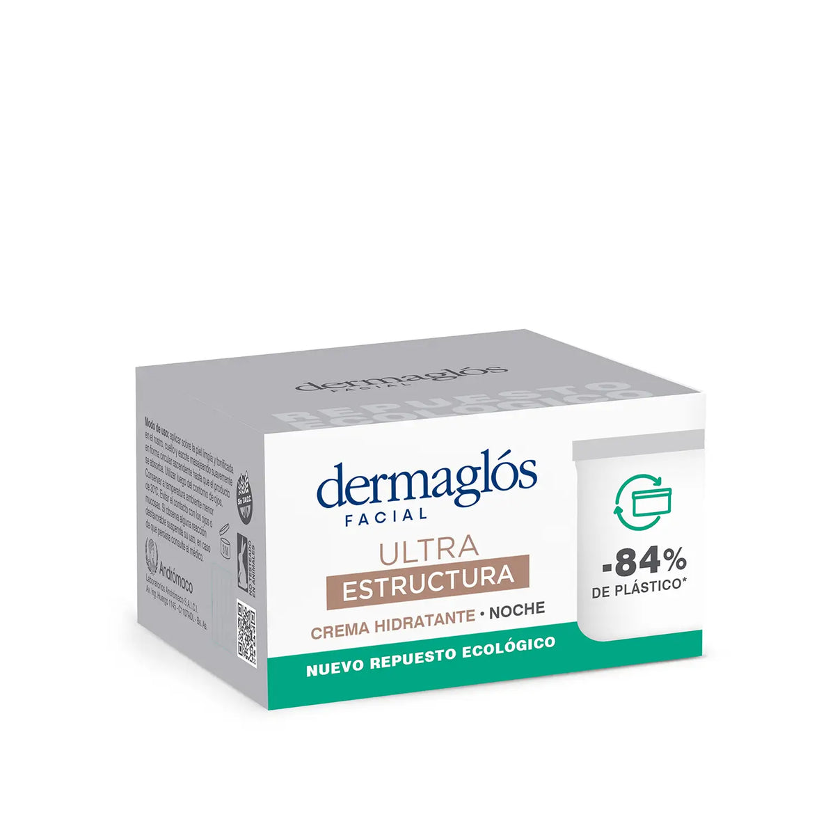 Crema Dermaglós Repuesto de Noche Ultra Estructura