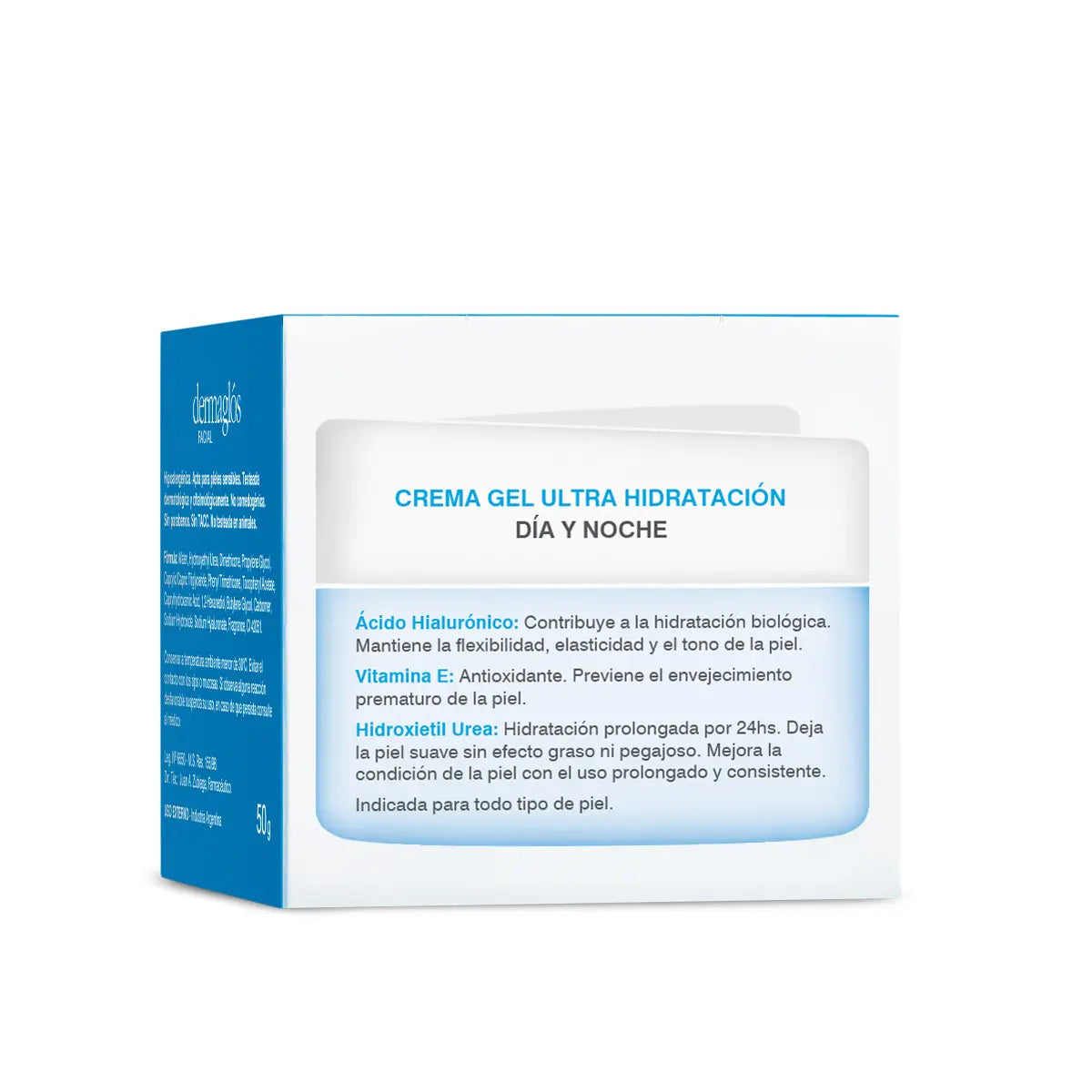 CREMA FACIAL DÍA Y NOCHE - ULTRA HIDRATACIÓN - 50g