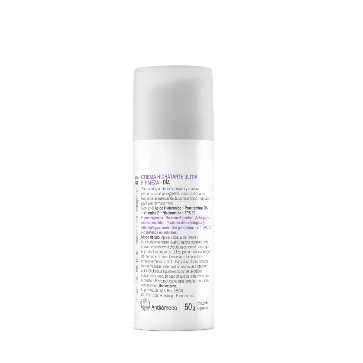 CREMA FACIAL DÍA - ULTRA FIRMEZA - 50g