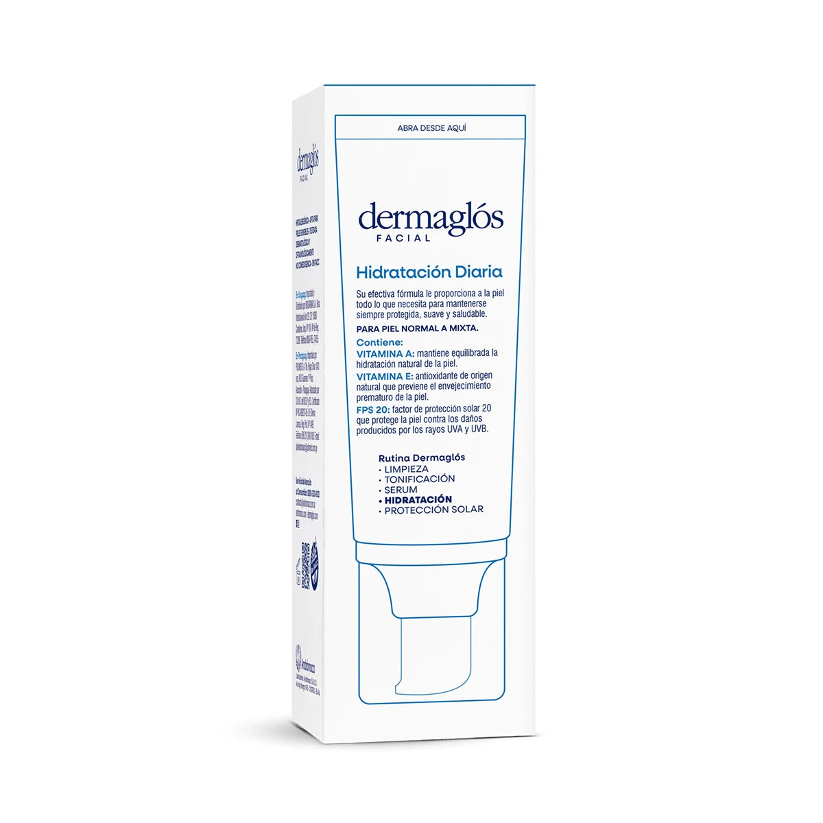EMULSIÓN HIDRATANTE DE DÍA CON FPS 20 - PIELES NORMALES - 70ml