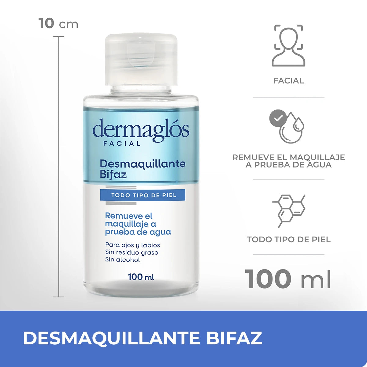 DESMAQUILLANTE BIFAZ DE OJOS - 100ml
