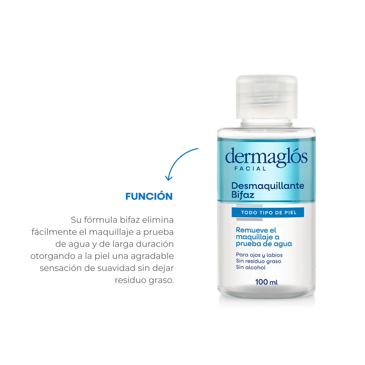 DESMAQUILLANTE BIFAZ DE OJOS - 100ml