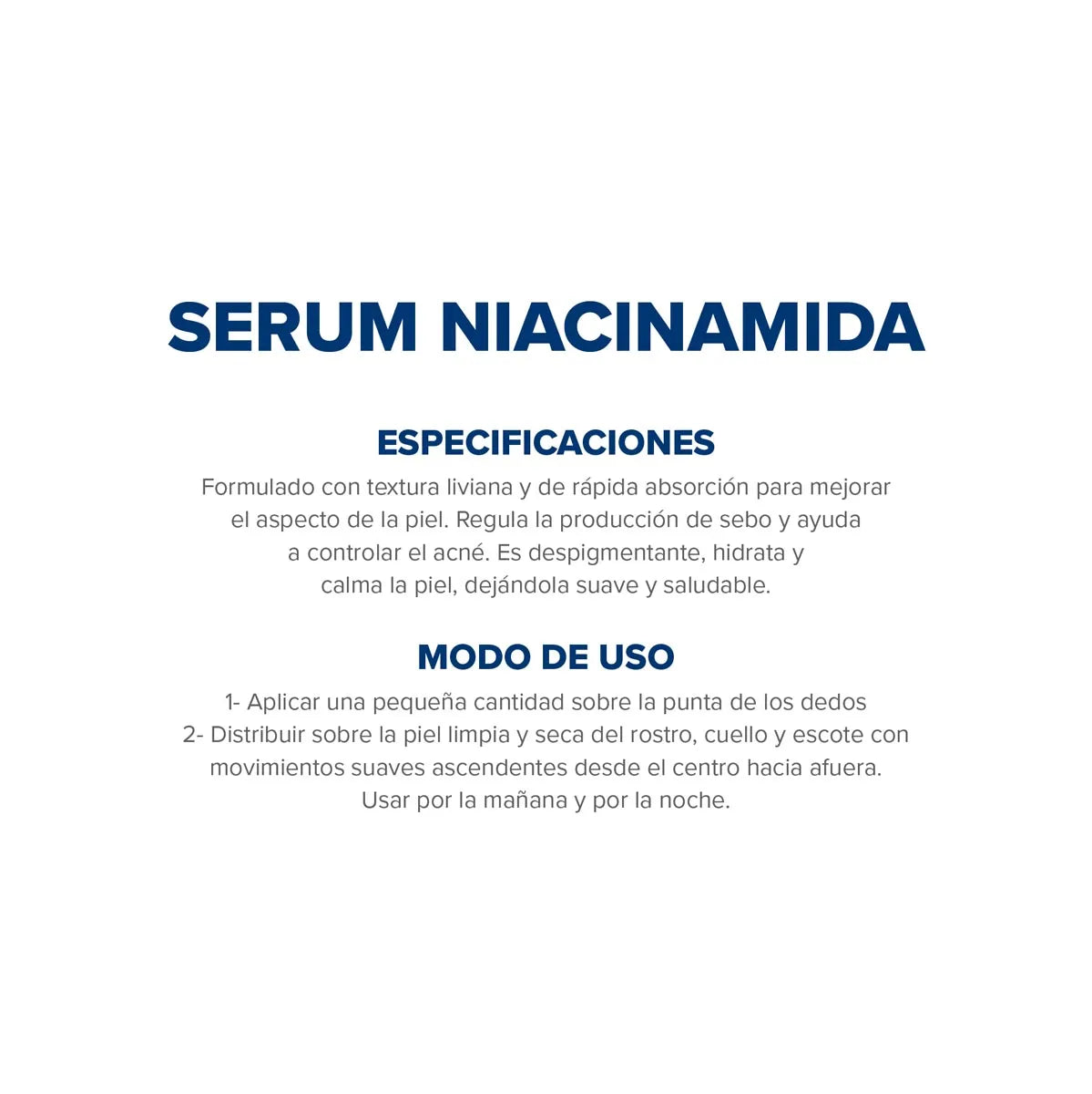 SERUM NIACINAMIDA - 30ml