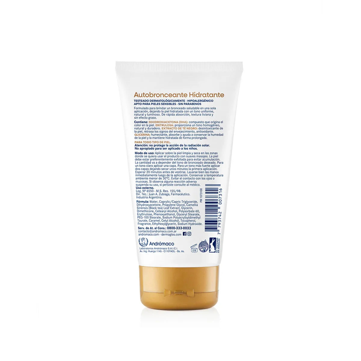 CREMA AUTOBRONCEANTE HIDRATANTE - 150g