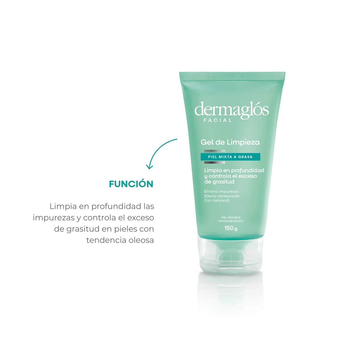 GEL DE LIMPIEZA PURIFICANTE - PIEL MIXTA A GRASA - 150g