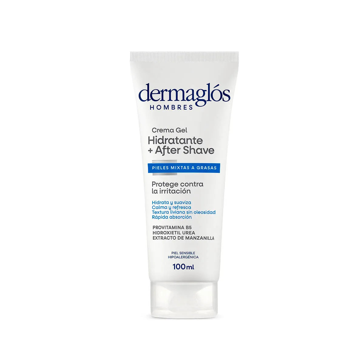 CREMA GEL HIDRATANTE + AFTERSHAVE - HOMBRES - 100ml