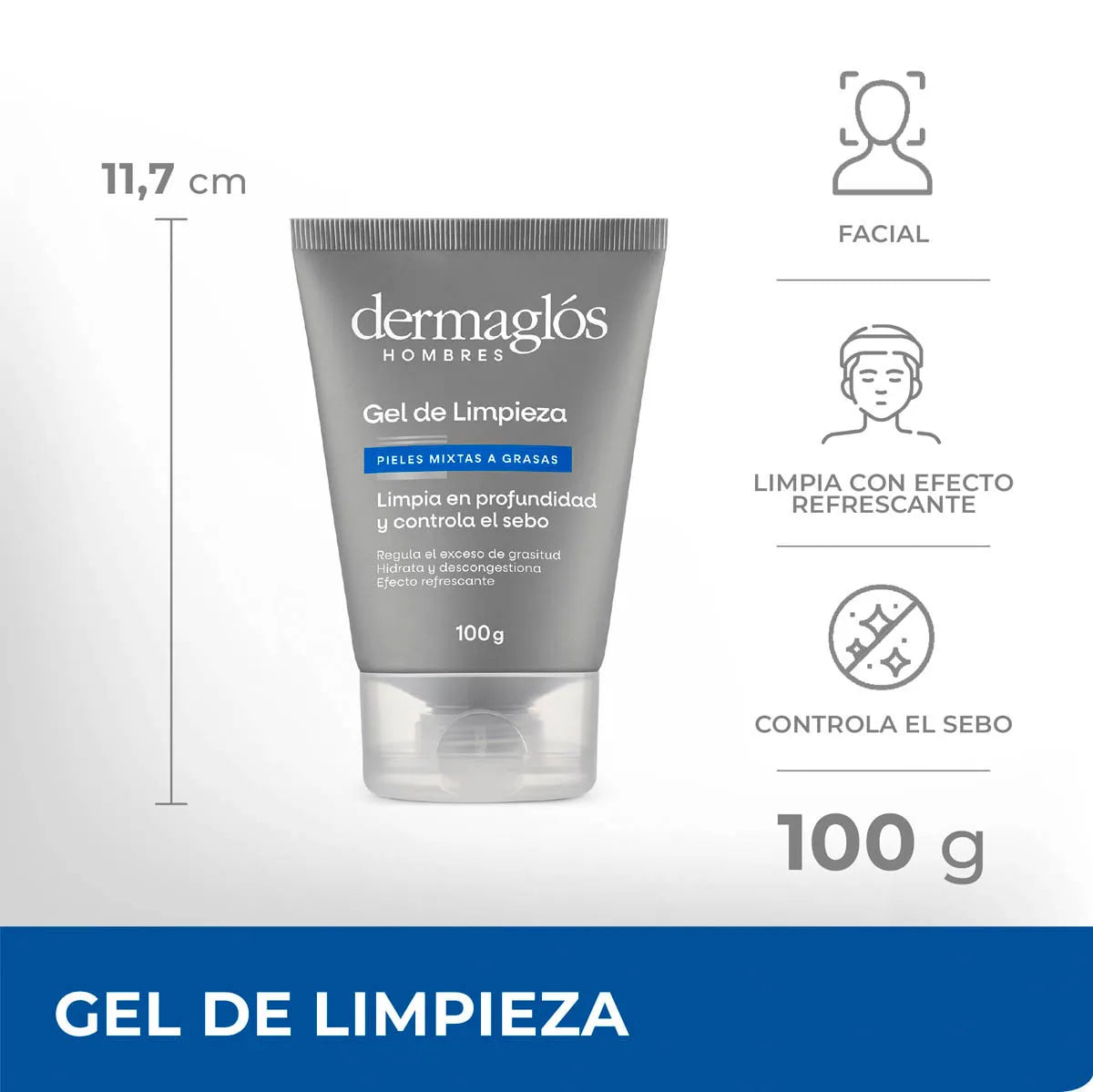 GEL DE LIMPIEZA - HOMBRES - 100g