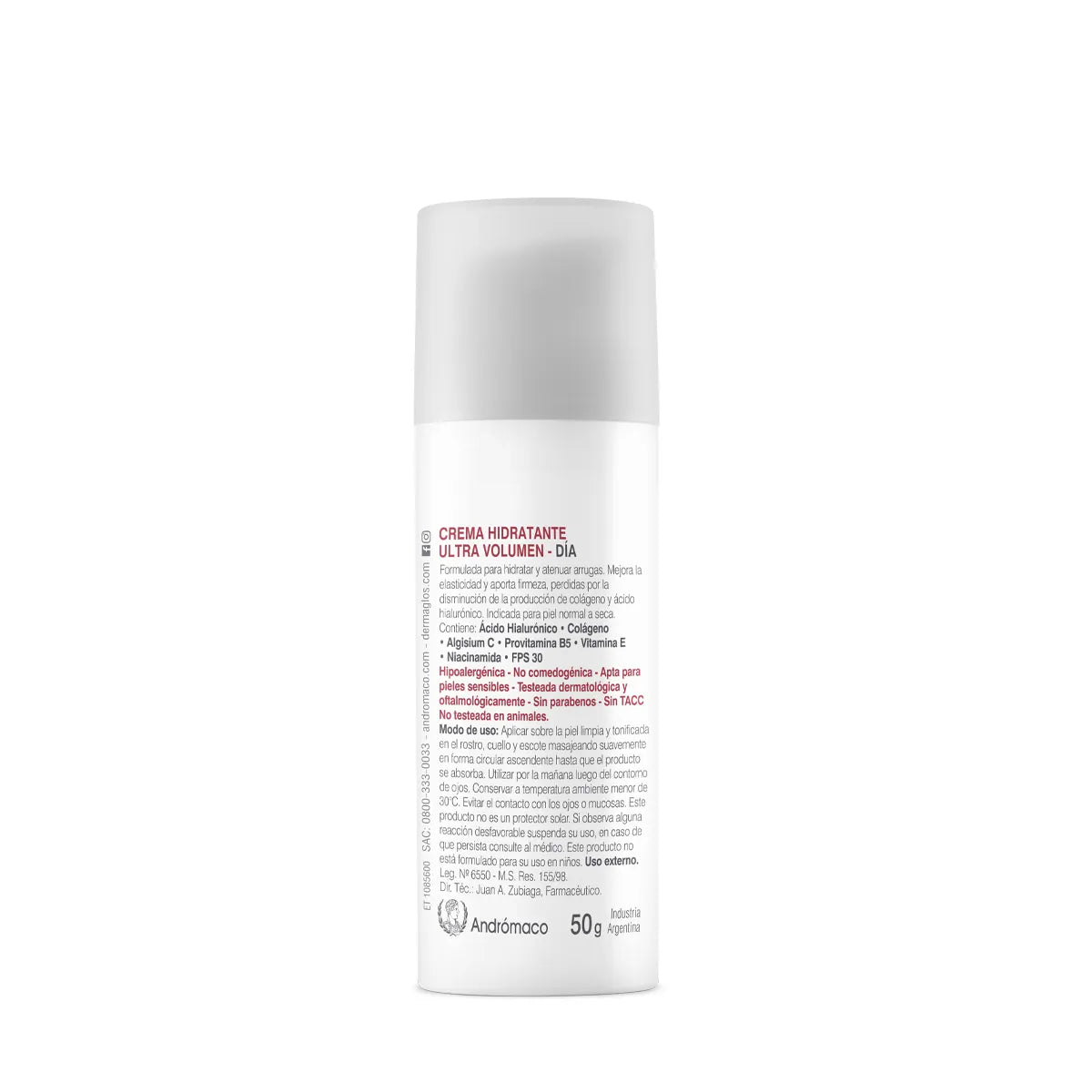 CREMA FACIAL DÍA - ULTRA VOLUMEN - 50g