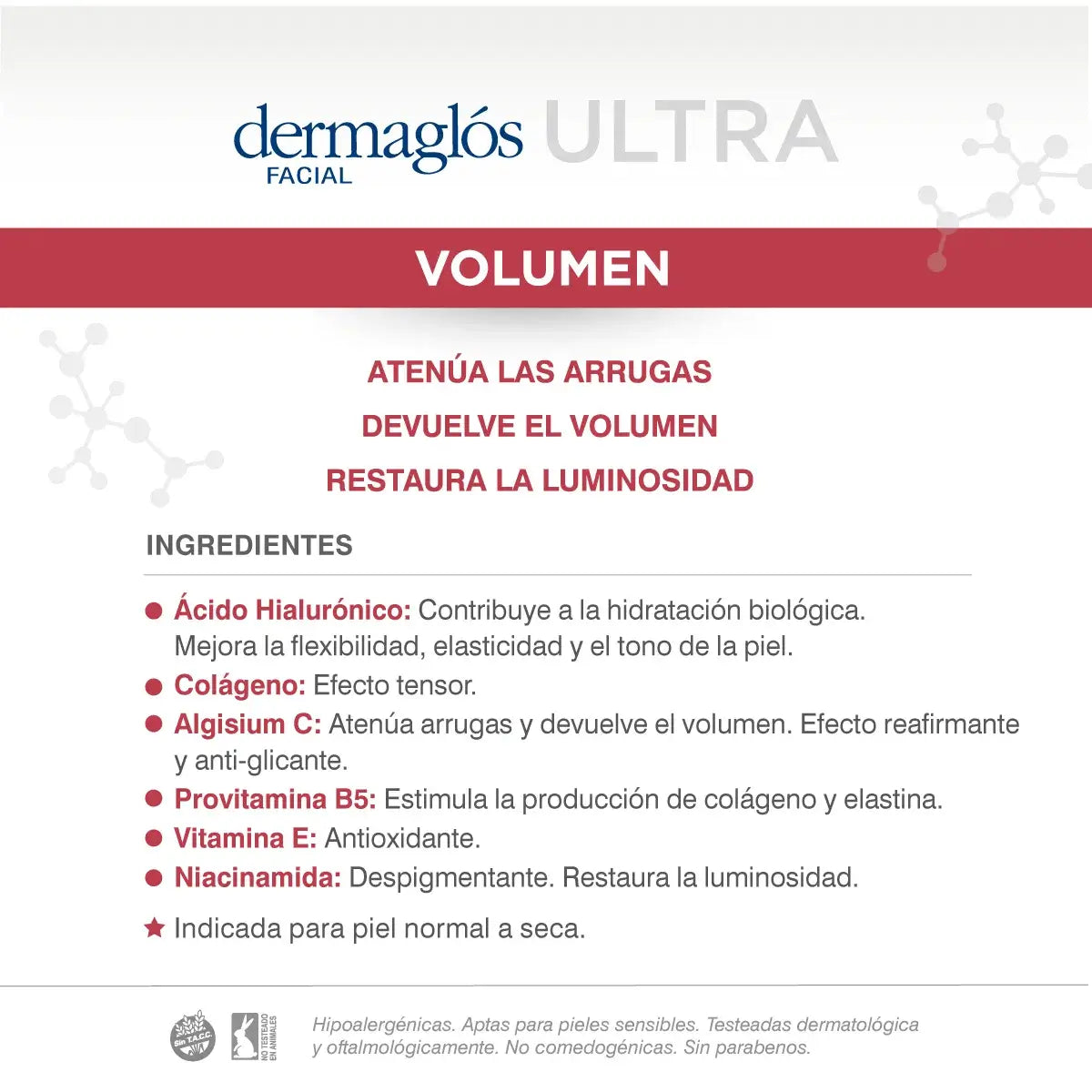 CREMA FACIAL NOCHE - ULTRA VOLUMEN - 50g