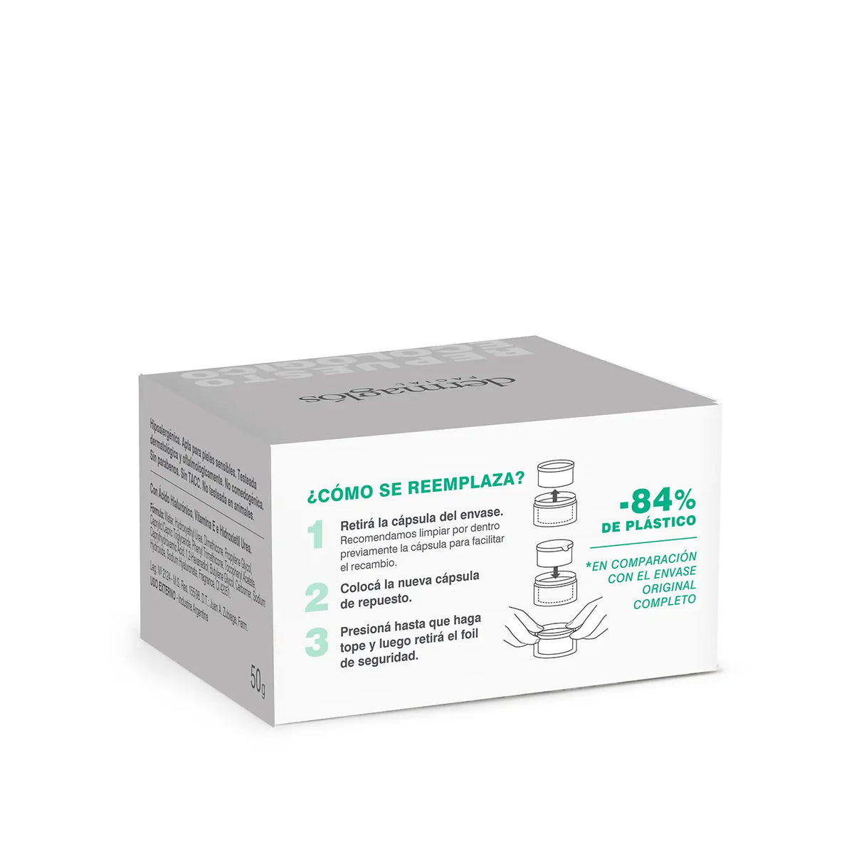 Crema Gel Dermaglós Repuesto Facial Ultra Hidratación