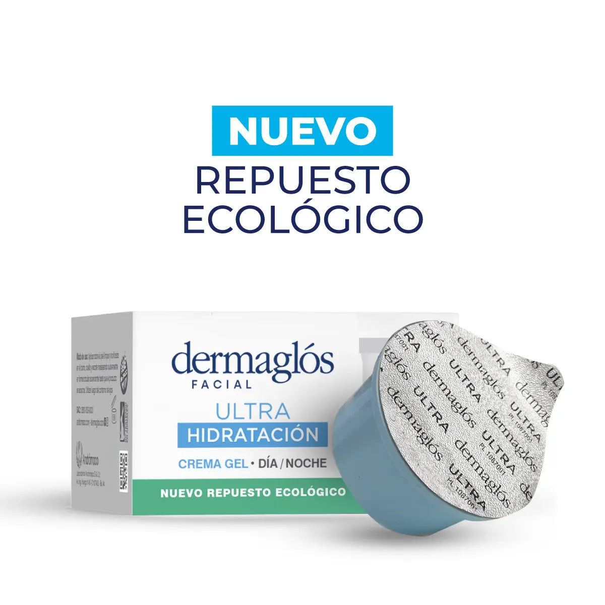 Crema Gel Dermaglós Repuesto Facial Ultra Hidratación
