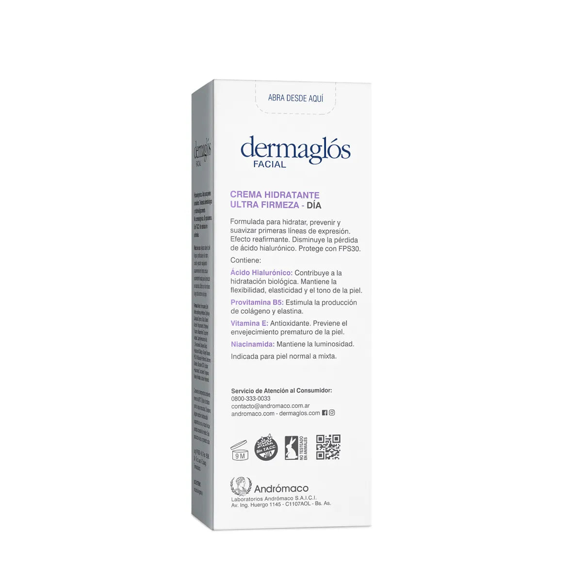 CREMA FACIAL DÍA - ULTRA FIRMEZA - 50g